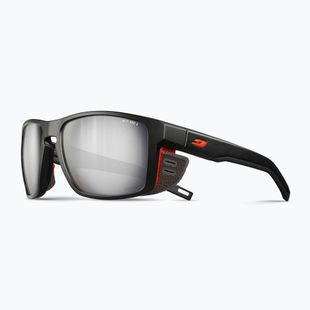 Occhiali da sole Julbo Shield Alti Arc 4+ nero opaco/arancione