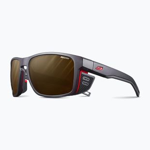 Occhiali da sole Julbo Shield Reactiv Polarizzati nero/arancio