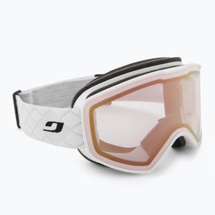 Occhiali da sci Julbo Cyclon Reactiv High Contrast bianco/rosa flash