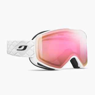 Occhiali da sci Julbo Cyclon Reactiv High Contrast bianco/rosa flash