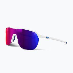 Occhiali da sole Julbo Frequency Spectron HD bianco opaco/blu/viola multistrato