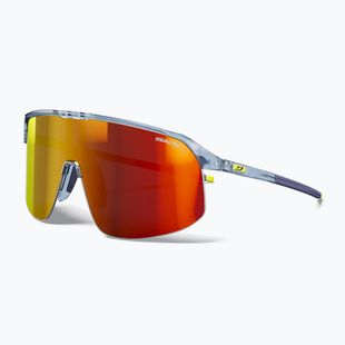 Occhiali da sole Julbo Density Reactiv Light Amplifier lucido tran blu/giallo/rosso multistrato