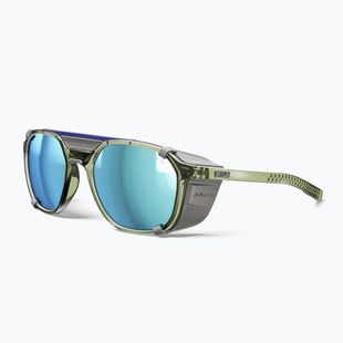 Occhiali da sole Julbo Slack Cover Spectron HD Polarized verde militare/grigio lucido traslucido