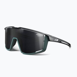 Occhiali da sole Julbo Fury Reactiv Performance shiny translu black/matt green