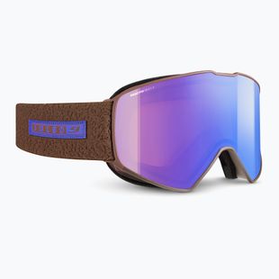 Maschera da sci Julbo Cyrius X Reactive Glare Control brown/flash blue