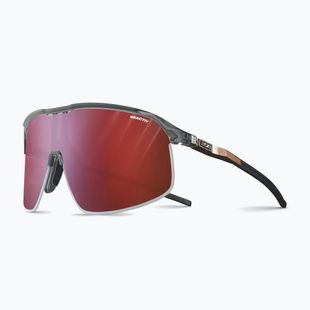 Occhiali da sole Julbo Density Reactiv 0-3 High Contrast nero traslucido lucido/cooper