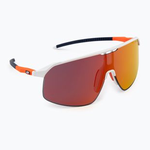 Occhiali da sole Julbo Density Spectron 3 bianco/arancio fluo/blu/rosso multistrato
