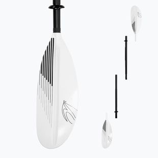 Pagaia da kayak 4 pezzi AQUADESIGN Viva 4 bianco