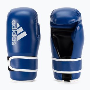 Guantoni da boxe adidas Point Fight Adikbpf100 blu e bianco ADIKBPF100