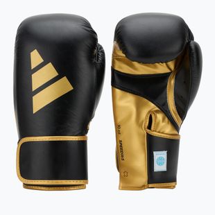 Guantoni da boxe adidas Wako black/gold