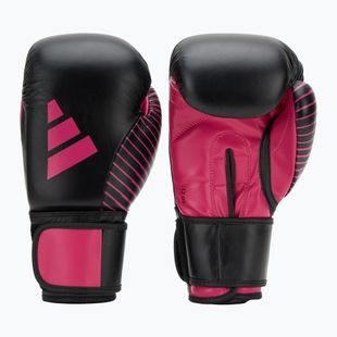Guantoni da boxe adidas Wako ADIKBWKF200 black/pink