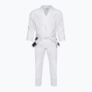 GI per il jiu-jitsu brasiliano dei bambini adidas Range bianco/blu sfumato