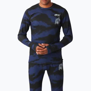 Maglia termica da uomo Picture Lhotse Printed retro fusion print
