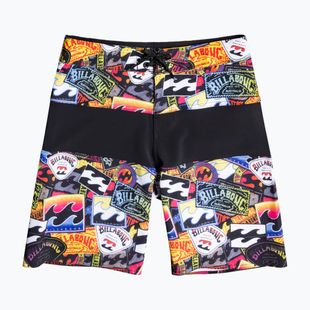 Pantaloncini da bagno per bambini Billabong Tribong Pro multicolore