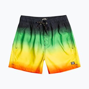 Pantaloncini da bagno per bambini Billabong All Day Fade rasta