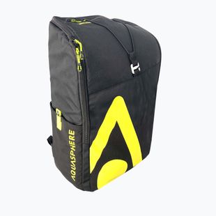 AquaSphere Zaino da piscina 30 l nero/giallo brillante