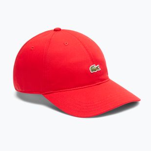 Cappello da baseball Lacoste RK0491 rosso