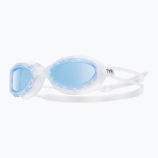 Occhiali da nuoto TYR Nest Pro blu/ trasparente/ trasparente
