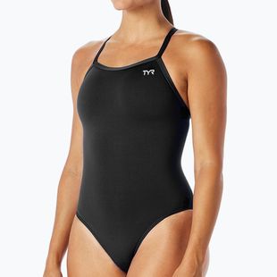 Costume intero da donna TYR Solid Diamondfit Durafast Elite nero