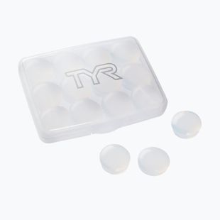 Tappi per le orecchie Tyr Soft Silicone Ear Plugs 12 pcs. clear