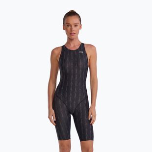 Costume da bagno intero donna TYR Fusion 2 Aerofit Shortjohn black