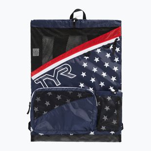 TYR Elite Team Mesh 40 l borsa da nuoto rosso/navy