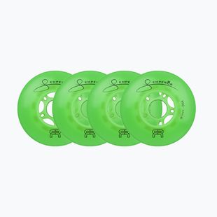 Ruote per pattini a rotelle FR Skates Downtown Wheel 90mm/85A Emperor X4 green