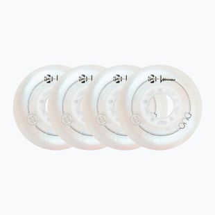 Ruote per pattini a rotelle Luminous Led Wheels Duo 80mm/85A X4 white/pearl