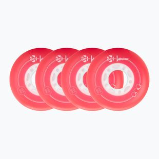 Ruote per pattini a rotelle Luminous Led Wheels Duo 76mm/85A X4 red/blue