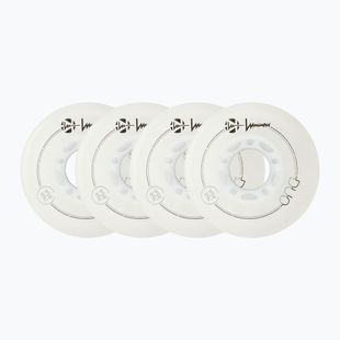 Ruote per pattini a rotelle Luminous Led Wheels Duo 76mm/85A X4 white/blue