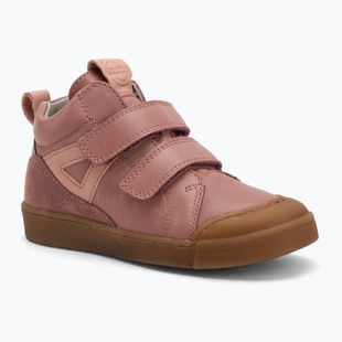 Scarpe a piedi nudi per bambini Froddo Rosario High-Top rosa scuro