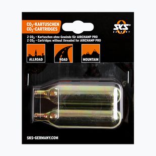 Cartucce di gas per pompa da bicicletta SKS Co2 Airchamp Pro 16 g 2 pz.