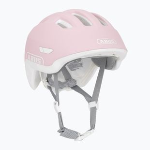 Casco da bici per bambini ABUS Smiley 3.0 ACE LED rosa puro