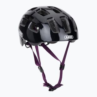 ABUS Casco da bicicletta per bambini Youn-I 2.0 nero viola