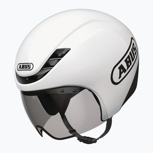Casco da ciclismo ABUS Gamechanger TT 1.1 shiny white