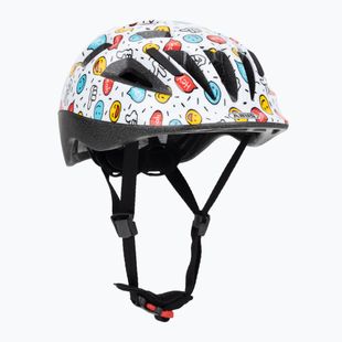 Casco da bici per bambini ABUS Smooty 2.0 white smiley