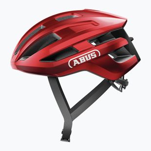 Casco da bicicletta ABUS PowerDome MIPS rosso fiammante