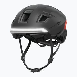 Casco da bici con indicatori di direzione ABUS Hyp-E volcano titan