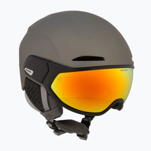 Casco da sci Alpina Oro QV Mips canna di fucile opaco