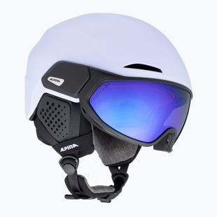 Casco da sci Alpina Alto Q-Lite lilla/nero opaco