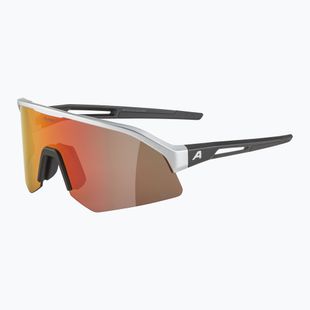 Occhiali da sole Alpina Sonic Q-Lite alluminio opaco/verde a specchio
