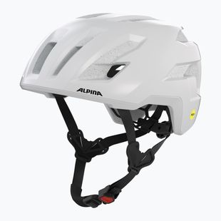 Casco da bici Alpina Taunus Gravel MIPS bianco opaco