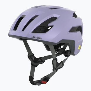 Casco da bici Alpina Taunus Gravel MIPS lilla opaco