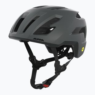 Casco da bici Alpina Taunus Gravel MIPS nero/grigio notte opaco