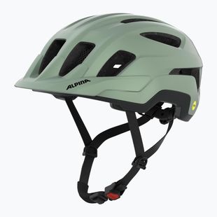 Casco bici Alpina Paranus MIPS verde salice opaco