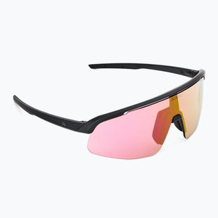 Occhiali da sole Alpina Turbo Pro S Q-Lite nero metallizzato opaco/rosa a specchio