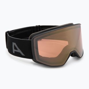 Maschera da sci Alpina Venet QV black matt/gold