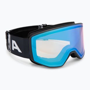 Maschera da sci Alpina Venet Q-Lite black/glacier matte/blue