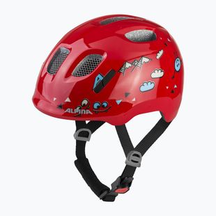 Casco da bici per bambini Alpina Ximo 2 Jr red smile gloss