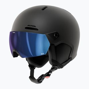 Casco da sci Alpina Arber 2 Visor Q-Lite black matte